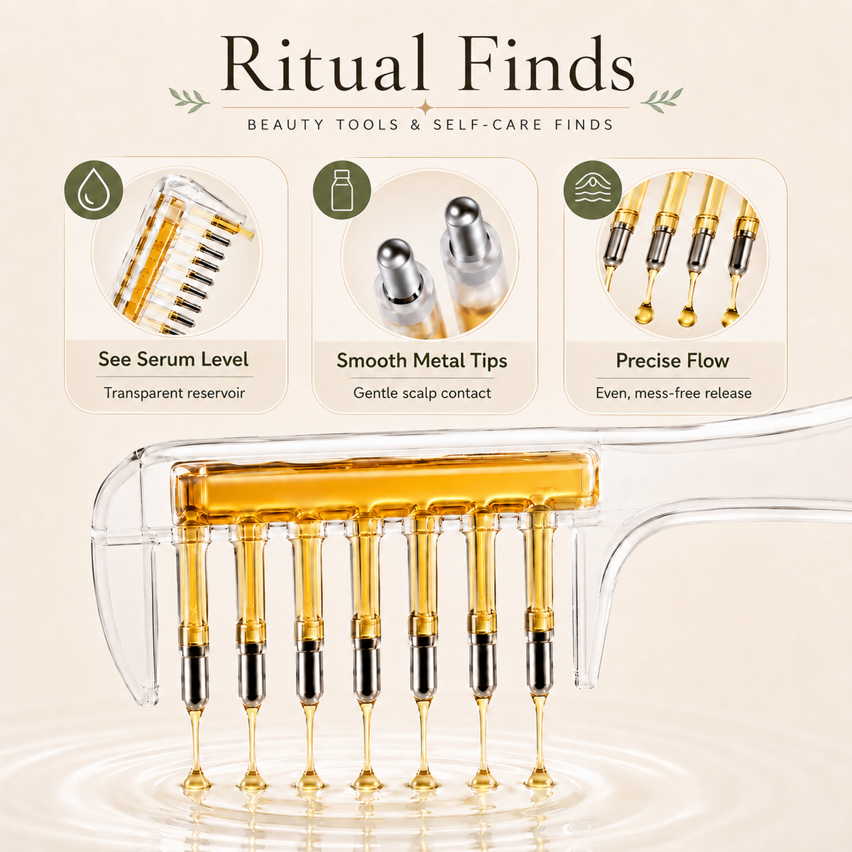 Ritual Hair Serum Applicator Comb
