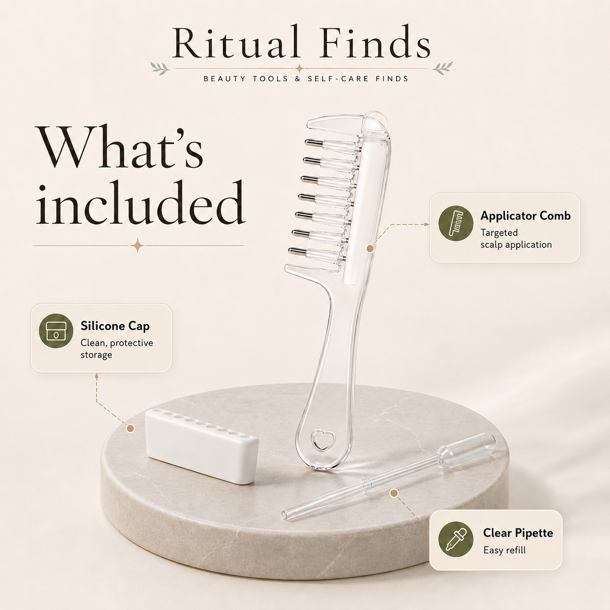 Ritual Hair Serum Applicator Comb